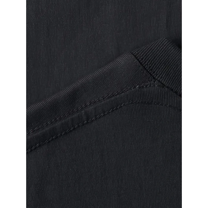 Pembe Panter Baskılı Erkek Oversize Günlük Kısa Kollu Tişört İlkbahar ve Yaz için Mükemmeldir - Siyah