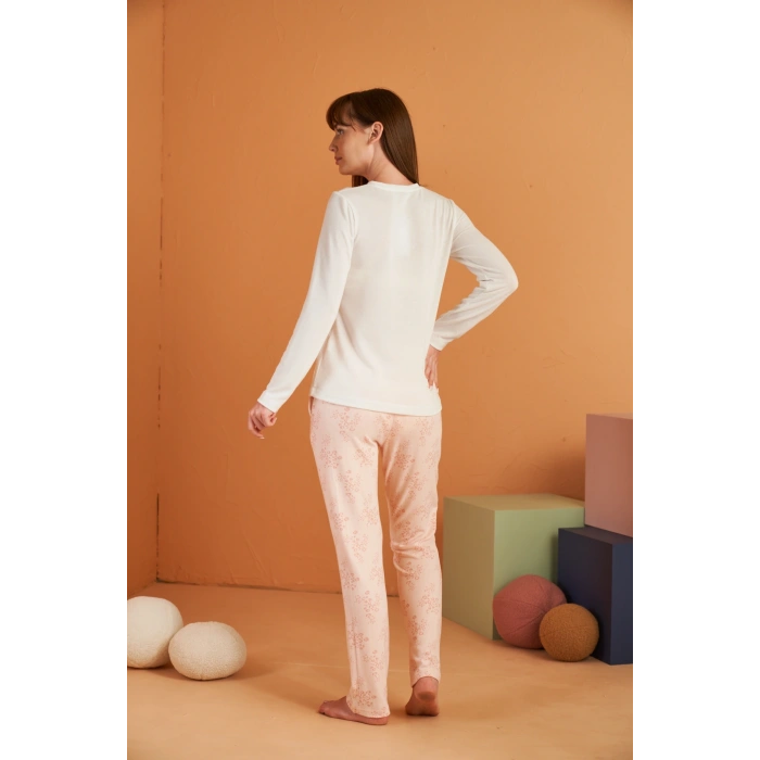 Pjs 28056 Kadın Patlı Pijama Takım