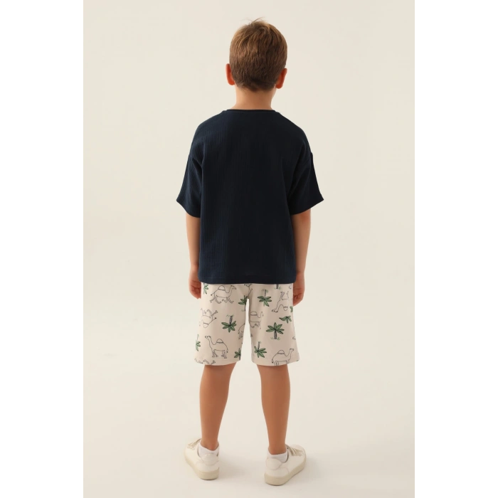 Roly Poly 3342-2 Erkek Çocuk Kapri Takım