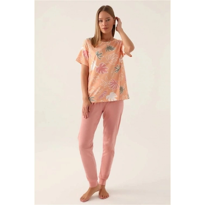 RolyPoly 3386-S Kadın Kısa Kol Pijama Takımı