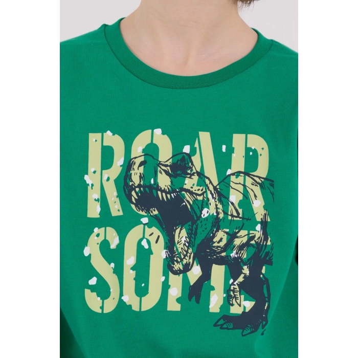 RolyPoly 3672-G Erkek Çocuk Uzun Kol Pijama Takım