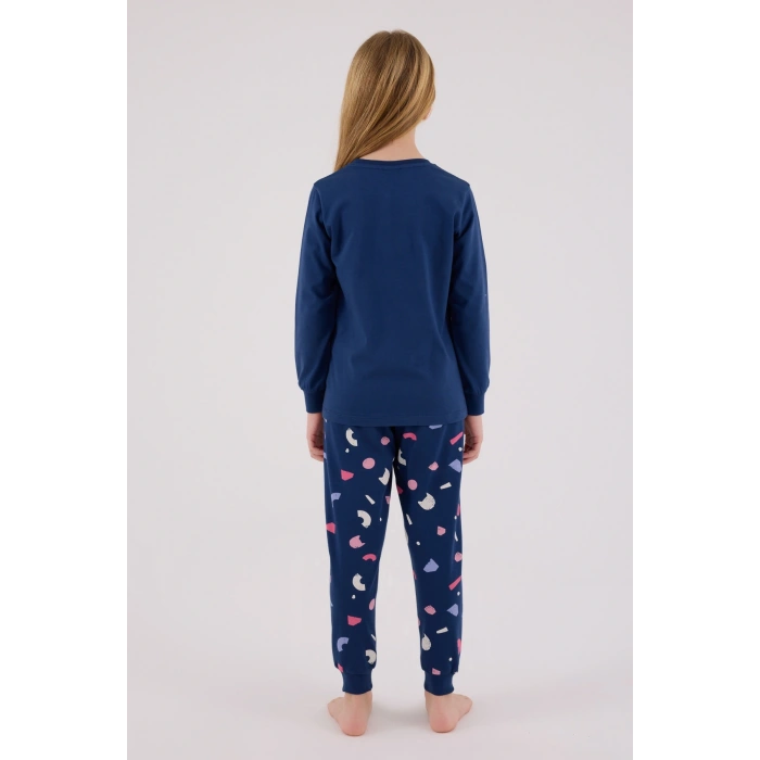 RolyPoly 3696-2 Kız Çocuk Uzun Kol Pijama Takım