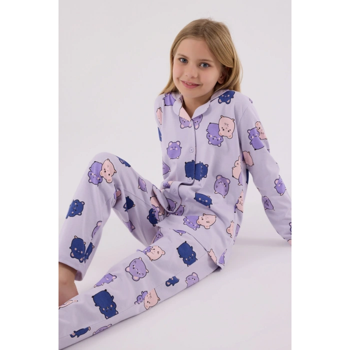 RolyPoly 3706-2 Kız Çocuk Pijama Takımı