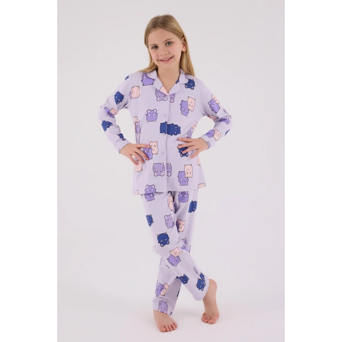 RolyPoly 3706-G Kız Çocuk  Pijama Takımı