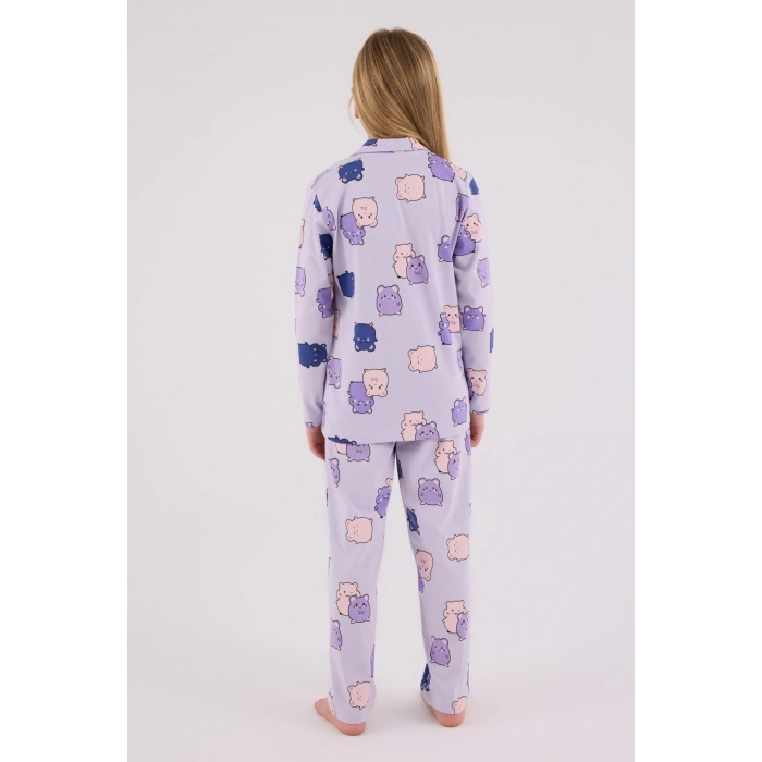 RolyPoly 3706-G Kız Çocuk  Pijama Takımı