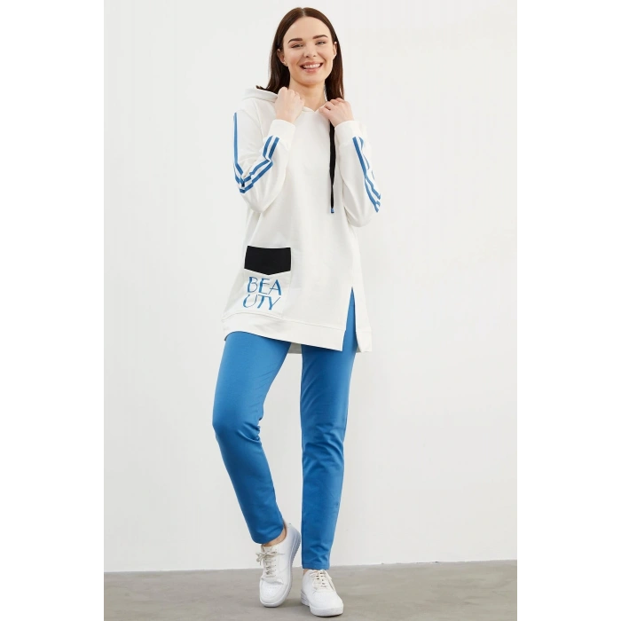 Sementa 76137 Kapüşonlu Oversize Eşofman Takım