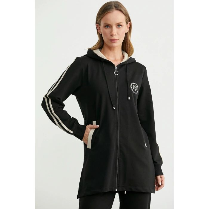 Sementa 76498 Kapüşonlu Tam Fermuarlı Eşofman Takım