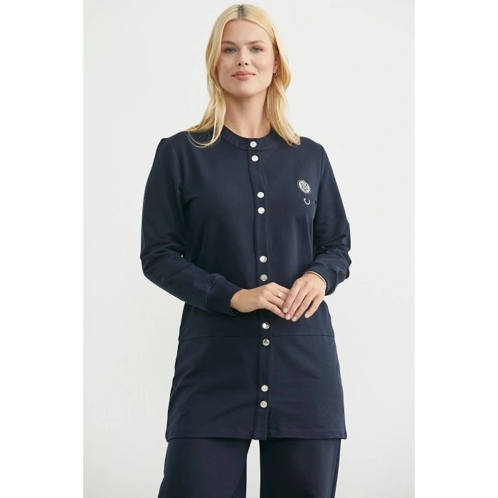 Sementa 76510 Çıtçıtlı Tunik Boy Eşofman Takım