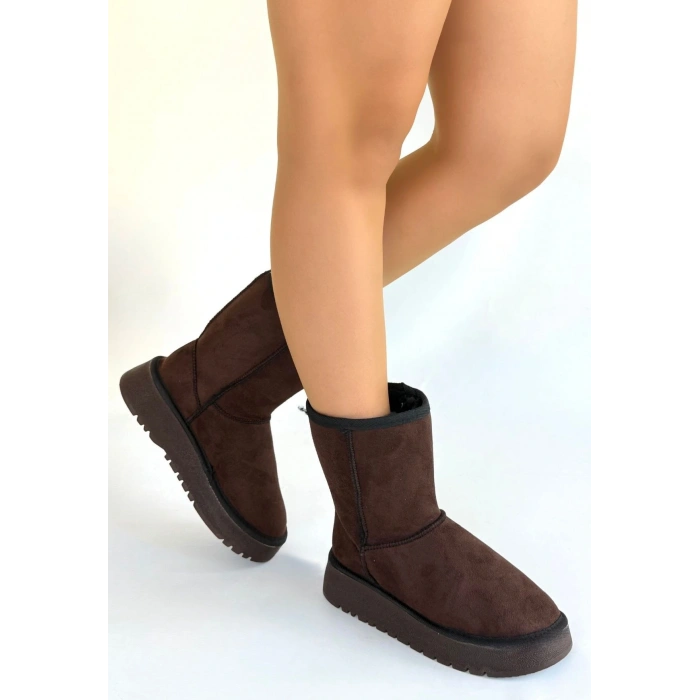 Sophia Kahverengi Süet Bot