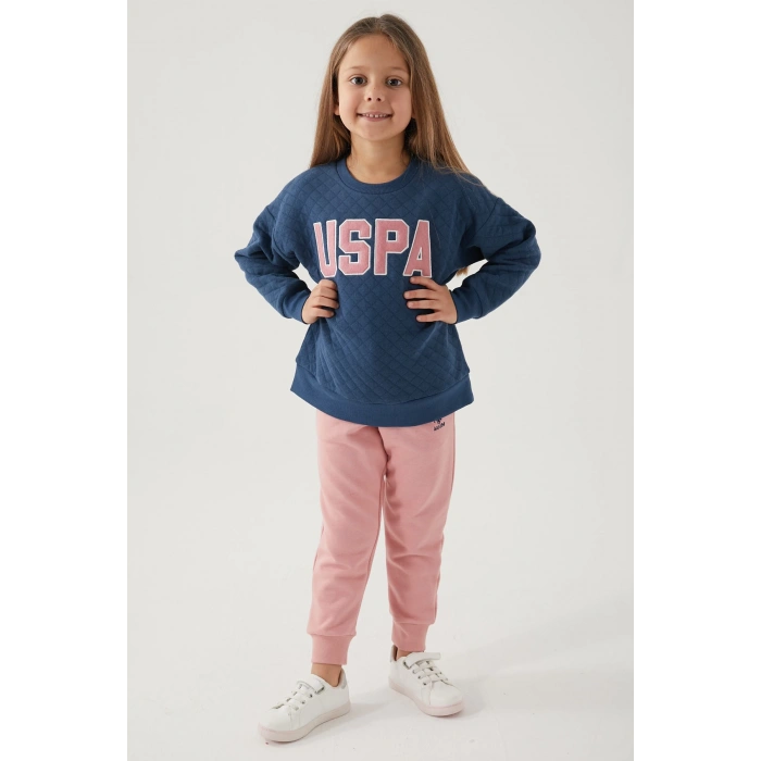 US Polo 1620-4 Kız Çocuk İkili Takım