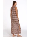 Argento 2100-3059 Kadın Triko Kolsuz Kaftan