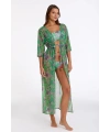 Argento 2106-3014 Kadın Önü Açık Uzun Kaftan