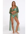 Argento 2106-3018 Kadın Önü Açık Uzun Kaftan