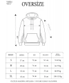 Double Oversize Kapşonlu Nakışlı SweatShirt - Siyah