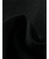 Erkek Kısa Kol Yazlık Tişört Bisiklet Yaka Baskılı Oversize T-Shirt - Siyah