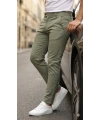 Erkek Slim Fit Dilli Kumaş Pantolon
