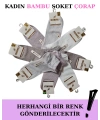 Mısırlı 72206 Kadın Bambu Patik Çorap