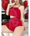 Nightlight 3797 Saten Şortlu Takım