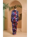 PJS 27079 Kadın Düğmeli Pijama Takımı