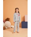 Pjs 28065 Çocuk Düğmeli Pijama Takım