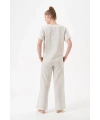 PJS 29098 Kadın Düğmeli Pijama Takım