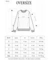 Yıldırım Baskılı Bisiklet Yaka SweatShirt - Siyah