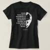 24 Kasım Öğretmenler Günü Temalı Baskılı Bisiklet Yaka T-shirt - Siyah