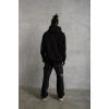 3 İplik Kapşonlu Sweatshirt hoodie - Siyah