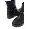 868-2015 Siyah Fermuarlı Günlük Kadın Bot