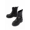 868-2015 Siyah Fermuarlı Günlük Kadın Bot