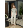 Aqua 26888 Kadın Kısa Kol Pijama Takımı