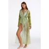 Argento 2106-3025 Kadın Önü Açık Uzun Kaftan