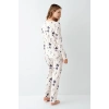 Arnetta 3410-S Kadın Uzun Kol Pijama Takım