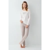 Arnetta 3424-S Kadın Uzun Kol Pijama Takım