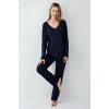 Arnetta 3460-S Kadın Uzun Kol Pijama Takım