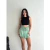 Ayrobin Şortlu Etek - Su Yeşili