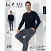 Boyraz 0405 Erkek Uzun Kol Pijama Takımı