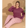 Boyraz ML-01145 Kadın Battal Pijama Takımı