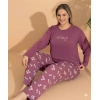 Boyraz ML-01244 Kadın Battal Pijama Takımı