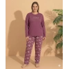 Boyraz ML-01244 Kadın Battal Pijama Takımı