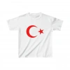 Çocuk Unisex Baskılı T-Shirt - Beyaz