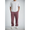 Erkek Baggy Alt Eşofman - Gül Kurusu