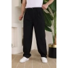 Erkek Beli Lastikli Pileli Baggy Pantolon