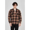 Erkek Oduncu Gömlek - Kahverengi