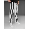 Erkek Paraşüt Kumaş alt Eşofman pantolon - Beyaz