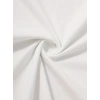 Erkek Sarj %1 Baskılı T-Shirt Kısa Kol Bisiklet Yaka Regular Fit Tişört - Beyaz