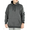 Erkek Uzun Kol Kapşonlu Basic Sweatshirt hoodie - Füme