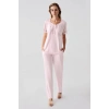Freshness 322 Kadın Sabahlıklı Pijama Takımı