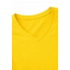 Genç Kız Çocuk V Yaka Tişört Model - Sarı