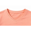 Genç Kız Çocuk V Yaka Tişört Model - Toz Pembe